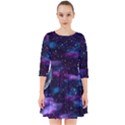 Background Space Planet Explosion Smock Dress View1