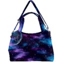 Background Space Planet Explosion Double Compartment Shoulder Bag View1