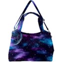 Background Space Planet Explosion Double Compartment Shoulder Bag View2