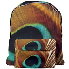 Feather Peacock Feather Peacock Giant Full Print Backpack