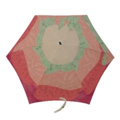 Blush Pink Landscape Mini Folding Umbrellas by charliecreates