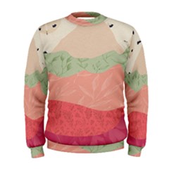 Blush Pink Landscape Men s Sweatshirt by charliecreates