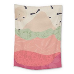 Blush Pink Landscape Medium Tapestry by charliecreates