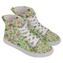 Background Christmas Star Advent Women s Hi-Top Skate Sneakers View3