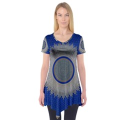 Vienna Central Cemetery Short Sleeve Tunic  by Nexatart