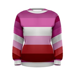 Lesbian Pride Flag Women s Sweatshirt by lgbtnation