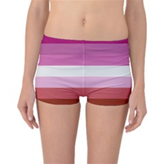 Lesbian Pride Flag Boyleg Bikini Bottoms