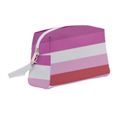 Lesbian Pride Flag Wristlet Pouch Bag (medium)