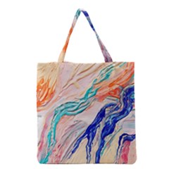 Paint Acrylic Paints Grocery Tote Bag
