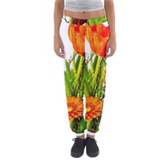 Tulip Gerbera Composites Broom Women s Jogger Sweatpants by Pakrebo