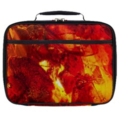 Bernstein Burning Stone Gem Full Print Lunch Bag by Pakrebo