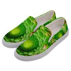 Ranunculus Blossom Bloom Nature Men s Canvas Slip Ons by Pakrebo