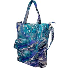 Paint Acrylic Paint Art Colorful Shoulder Tote Bag