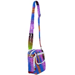Art Abstract Background Color Shoulder Strap Belt Bag by Pakrebo