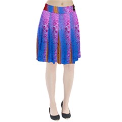 Art Abstract Background Color Pleated Skirt