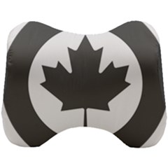 Roundel Of Canadian Air Force - Low Visibility Head Support Cushion by abbeyz71