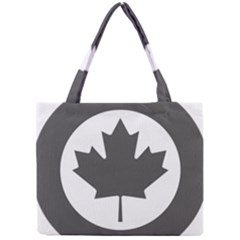 Roundel Of Canadian Air Force - Low Visibility Mini Tote Bag by abbeyz71