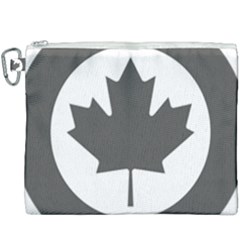 Roundel Of Canadian Air Force - Low Visibility Canvas Cosmetic Bag (xxxl) by abbeyz71