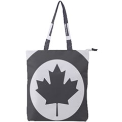 Roundel Of Canadian Air Force - Low Visibility Double Zip Up Tote Bag by abbeyz71
