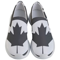 Roundel Of Canadian Air Force - Low Visibility Women s Lightweight Slip Ons by abbeyz71