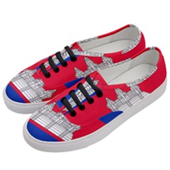 National Flag Of Cambodia Women s Classic Low Top Sneakers by abbeyz71