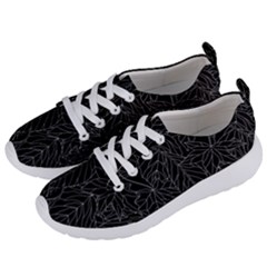 Autumn Leaves Black Women s Lightweight Sports Shoes