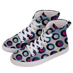 Background Colorful Abstract Men s Hi-top Skate Sneakers