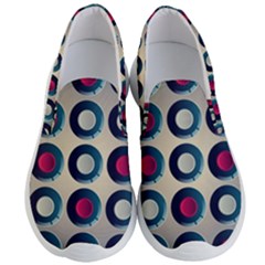 Background Colorful Abstract Men s Lightweight Slip Ons by HermanTelo