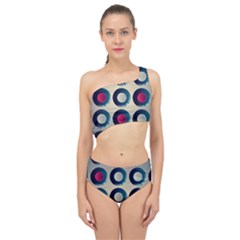 Background Colorful Abstract Spliced Up Two Piece Swimsuit by HermanTelo