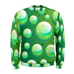 Background Colorful Abstract Circle Men s Sweatshirt
