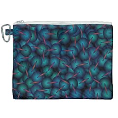 Background Abstract Textile Design Canvas Cosmetic Bag (xxl)