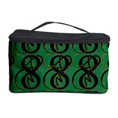 Abstract Pattern Graphic Lines Cosmetic Storage