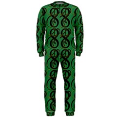 Abstract Pattern Graphic Lines Onepiece Jumpsuit (men)  by HermanTelo