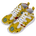 Coat of Arms of Khmer Republic, 1970-1975 Women s Lightweight High Top Sneakers View2