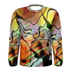 Abstract Transparent Drawing Men s Long Sleeve Tee by HermanTelo