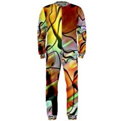 Abstract Transparent Drawing Onepiece Jumpsuit (men)  by HermanTelo