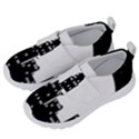 City Night Moon Star Kids  Velcro No Lace Shoes View2