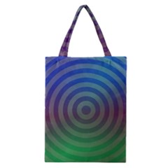 Blue Green Abstract Background Classic Tote Bag by HermanTelo