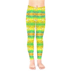 Birds Beach Sun Abstract Pattern Kids  Legging