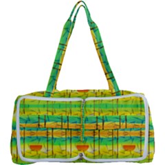 Birds Beach Sun Abstract Pattern Multi Function Bag by HermanTelo