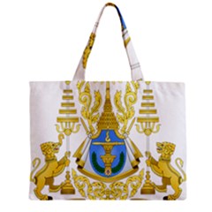 Coat Of Arms Of Cambodia Zipper Mini Tote Bag by abbeyz71