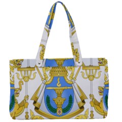 Coat Of Arms Of Cambodia Canvas Work Bag by abbeyz71