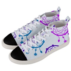 Star Men s Mid-top Canvas Sneakers