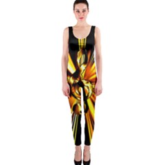 Clef Golden Music One Piece Catsuit