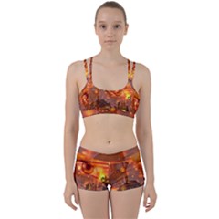 Eye Butterfly Evening Sky Perfect Fit Gym Set