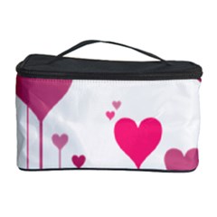 Heart Rosa Love Valentine Pink Cosmetic Storage by HermanTelo