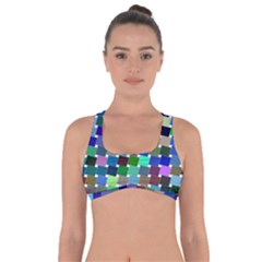 Geometric Background Colorful Got No Strings Sports Bra by HermanTelo