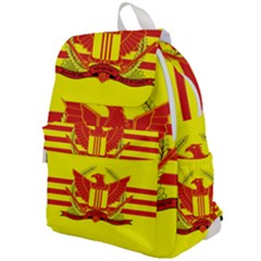 War Flag Of South Vietnam Top Flap Backpack by abbeyz71
