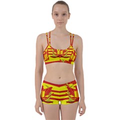 War Flag Of South Vietnam Perfect Fit Gym Set by abbeyz71