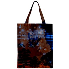 Landscape Woman Magic Evening Zipper Classic Tote Bag